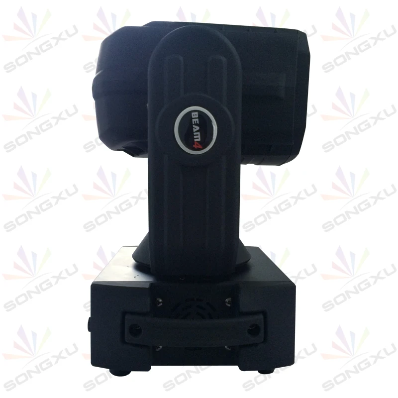 SONGXU 2 pieces 4x25W Colorful 9/15CH 130W LED Super Beam Moving Head Light With 2IN1 Flight case Packing /SX-MH0425 | Лампы и