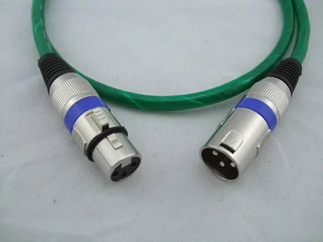 Новый 3-конт. XLR кабель для мужчин и женщин M/F jack аудио микрофонный микшер
