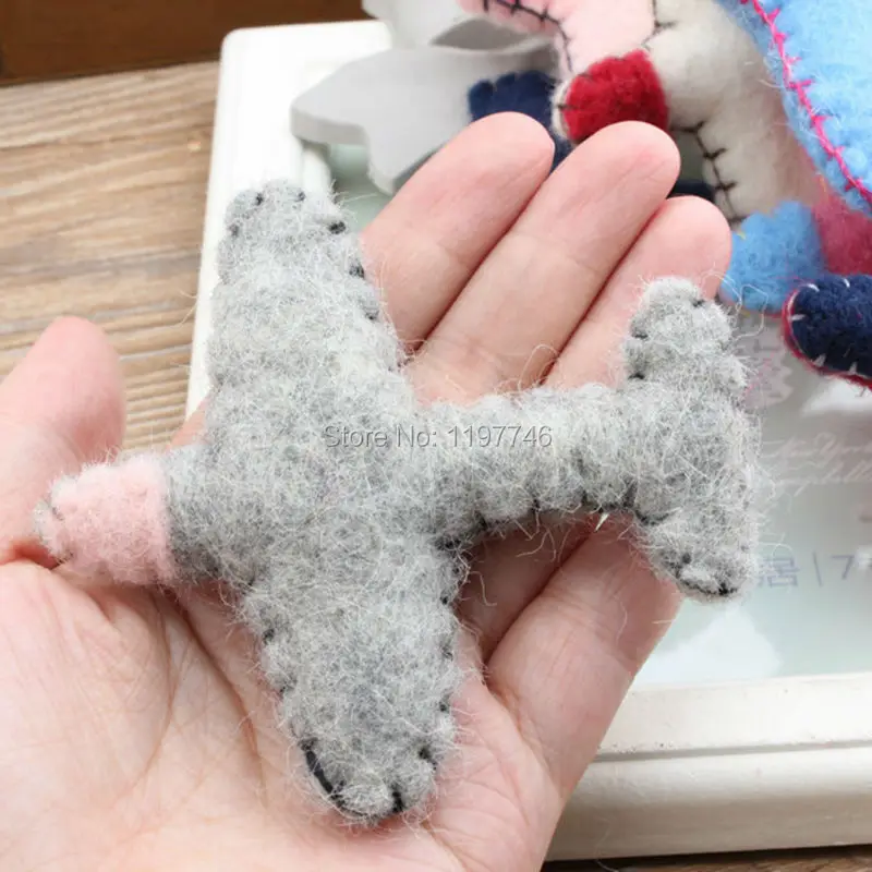 3 шт. Детская Брошь для волос из 100% шерсти