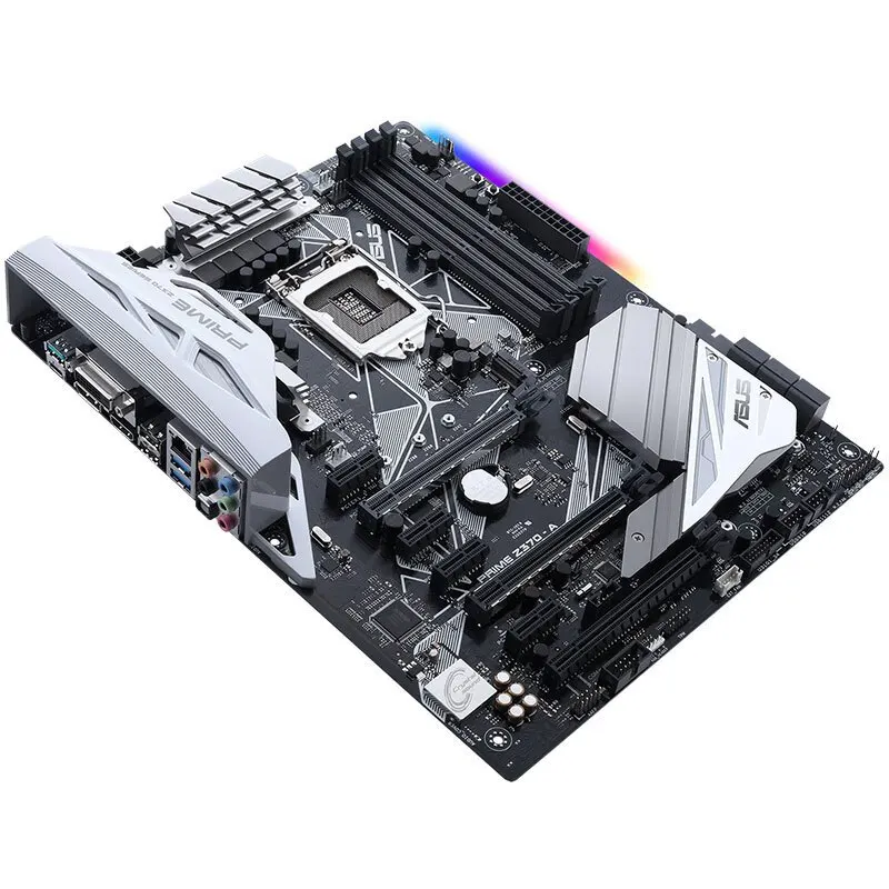 Материнская плата ASUS PRIME Z370-A LGA1151 DDR4 DP HDMI DVI M.2 USB 3 1 Z370 ATX OC | Компьютеры и офис