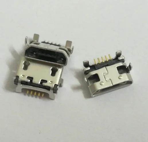 200 шт. Micro 5pin USB разъем для зарядного устройства Lenovo A7600 A7600H A3000 A3000H A788T S930 S390