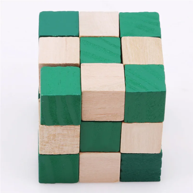 Лидер продаж деревянная игрушка-головоломка для мозга Деревянный волшебный куб