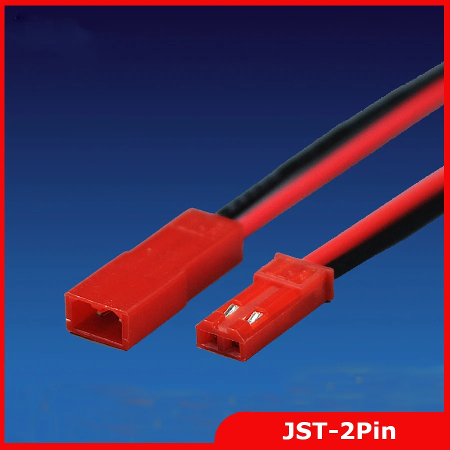 Hot Sale 10 Pairs 300mm(150mm Male+150mm Female) JST Connector Plug Cable Male+Female for RC Battery Free shipping | Обустройство