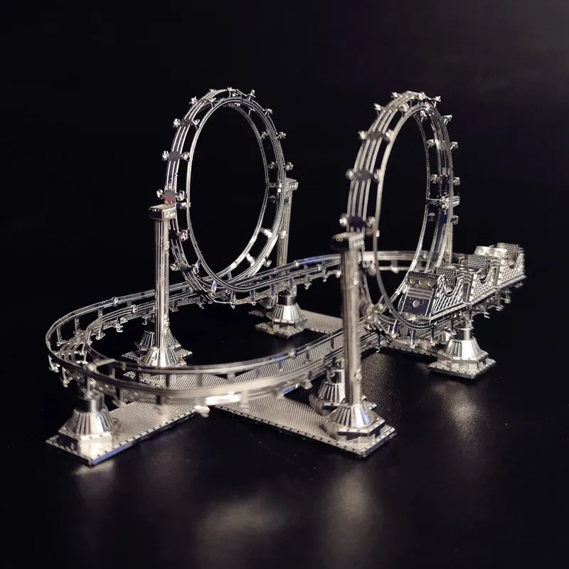 Горки HKNANYUAN 3D металлическая сборочная модель развлекательные объекты игрушки