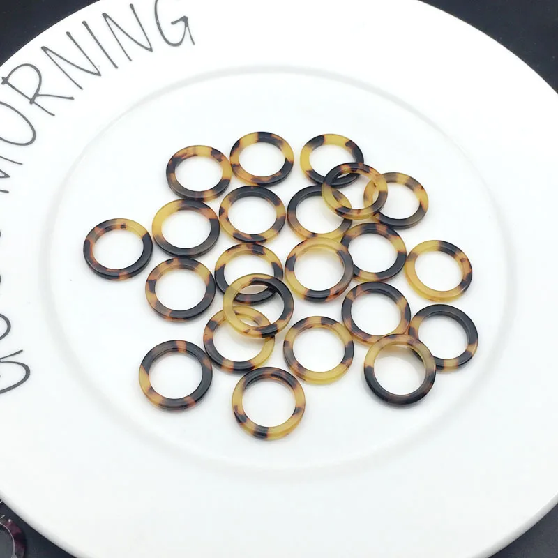 yellow 10pcs 10 шт./лот Европейский Стиль Круглый Круг уксусная кислотная тарелка Подвески 20 мм Красочные Висячие Серьги Разъем Подвеска «сделай сам» Изготовление ювелирных изделий - Окраска металла: yellow 10pcs