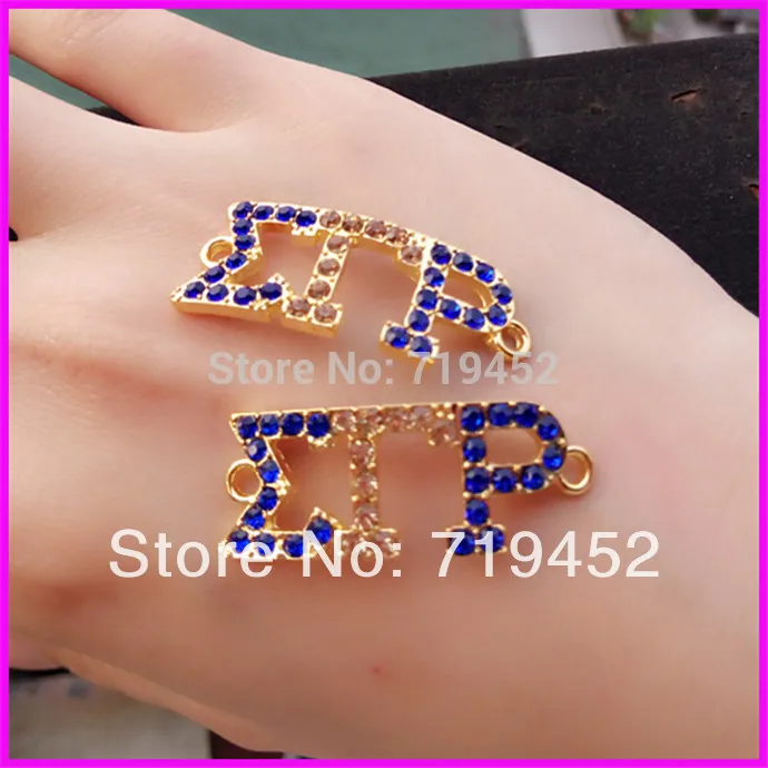 Бесплатная доставка! 30 шт золотого цвета браслет разъем Общество Союза греческая