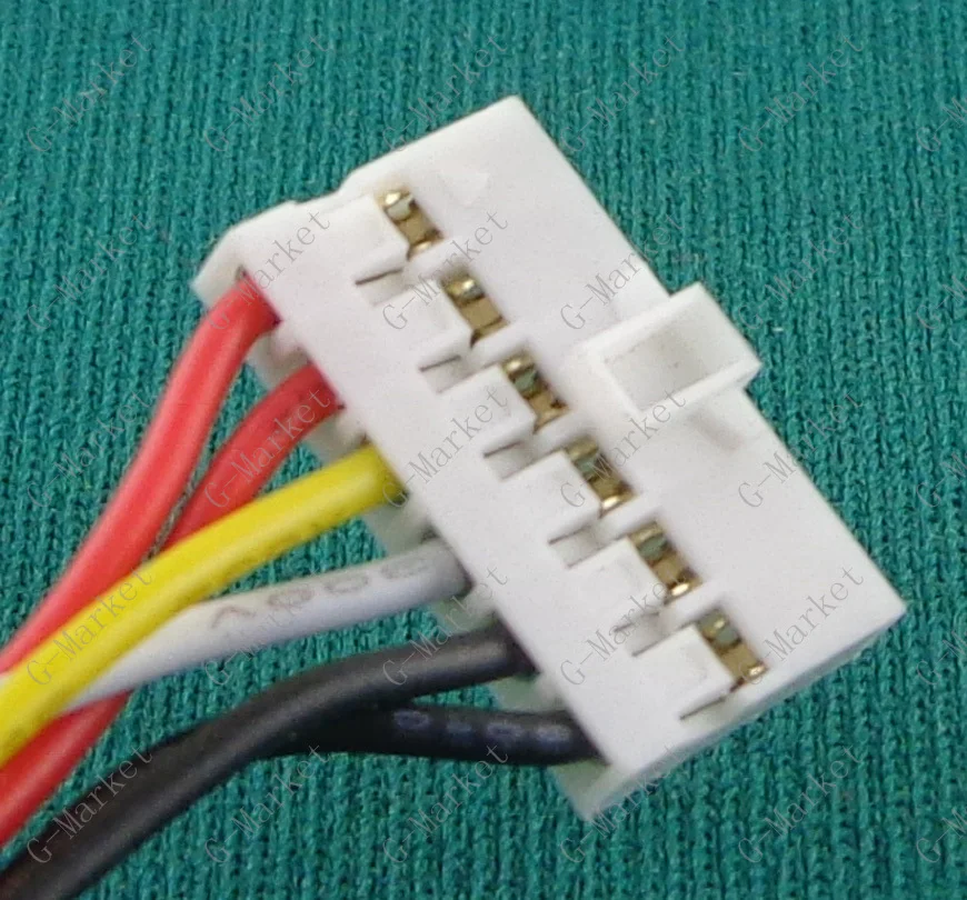 Оригинальный новый разъем питания постоянного тока с разъемом и кабелем