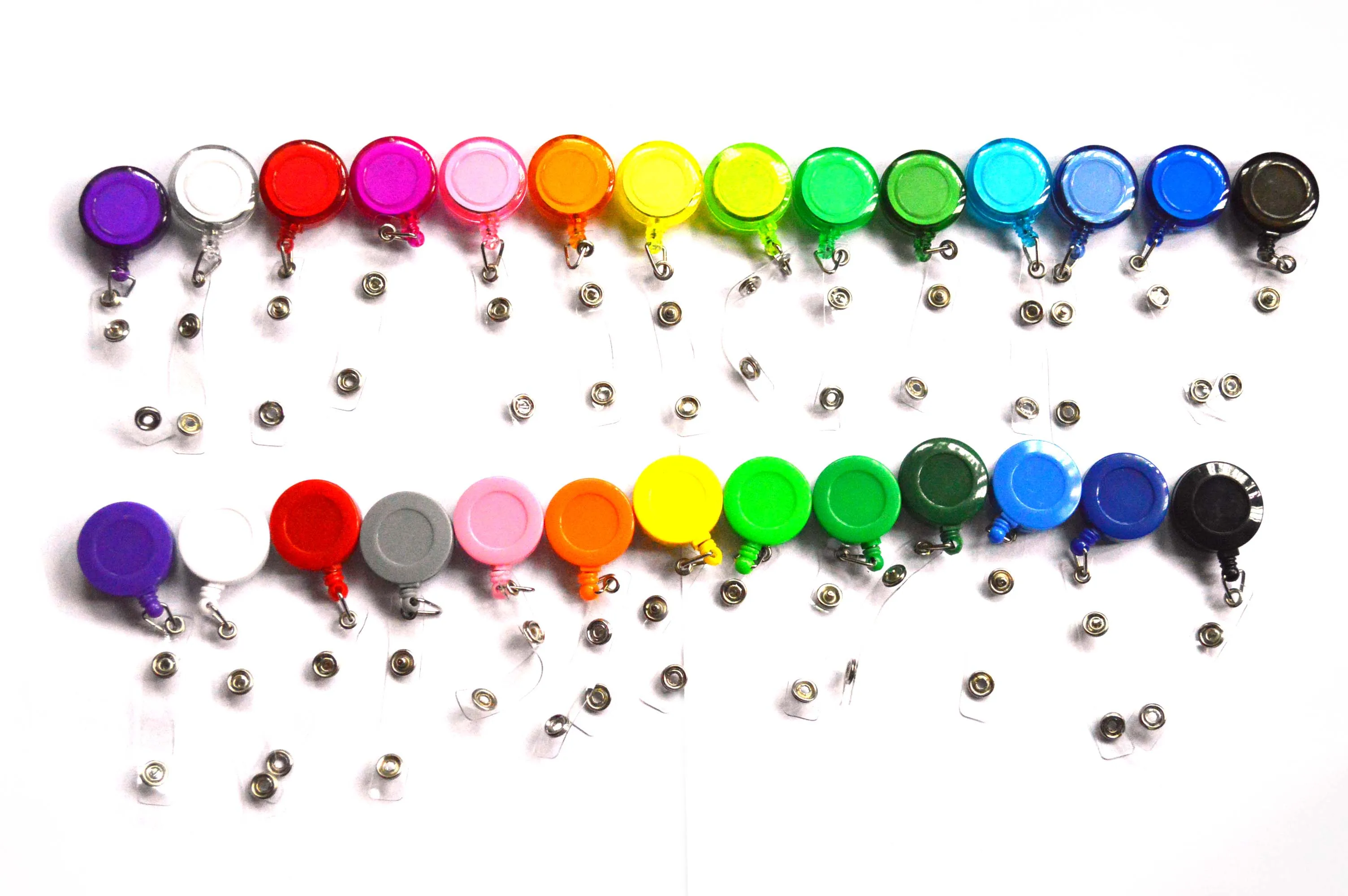 5 шт./лот 27 цветов выдвижной значок катушка для удостоверения личности держатель