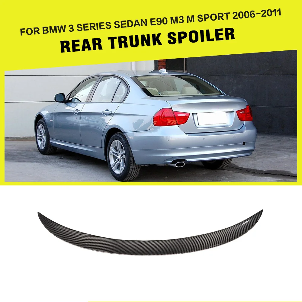 Спойлер на заднее крыло из углеродного волокна для BMW 3 серии E90 базовый седан M Sport