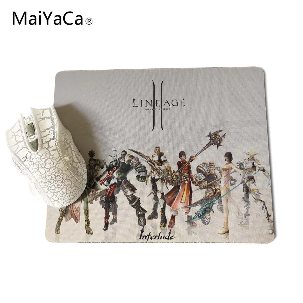 MaiYaCa lineage 2 orcs, люди, темные эльфы и эльфы кремния анти-Противоскользящий мышь коврики компьютер ноутбук Notbook игровой коврик для мыши
