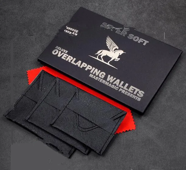 Роскошное гнездо бумажников (гнездящиеся кошельки) крупным планом магические