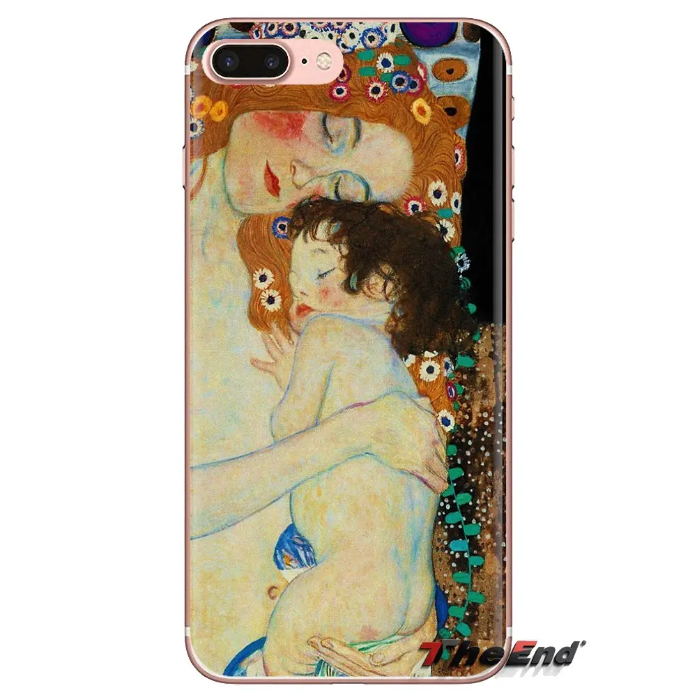 Чехол для телефона с рисунком мамы и ребенка Klimt сумка Huawei Nova 2 3 2i 3i Y6 Y7 Y9 Prime Pro GR3 GR5