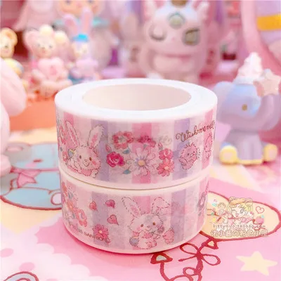 C 2 шт./лот, мультик, моя мелодия, маленькие звезды-близнецы, Cinnamoroll, Васи, лента, сделай сам, японская бумага, декоративная маскирующая лента, наклейки - Цвет: C