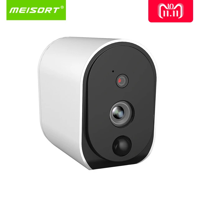 Meisort беспроводной батарея IP камера 1080 P открытый Full HD Wi Fi погодоустойчивая Крытый