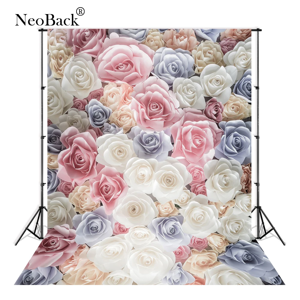 

NeoBack Thin vinyl cloth New Born Baby Photography Backdrop children kids backdrops Printing Studio Photo backgrounds P1879