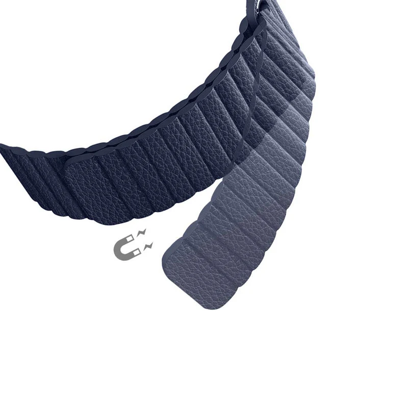 Натуральная кожа петля ремешок для apple watch band 44 мм 40 мм, 42 мм, 38 мм, версия apple watch 5/4/3/2/1 наручных часов iwatch, магнитный ремешок для часов аксессуары