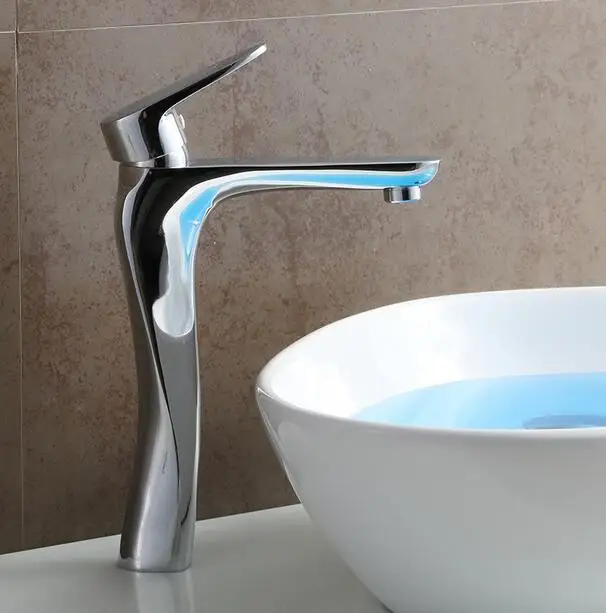 

Bathroom Basin Faucet Hot and Cold Water Sink Faucet Basin Heightened Mixer Wash basin faucet water Taps torneira