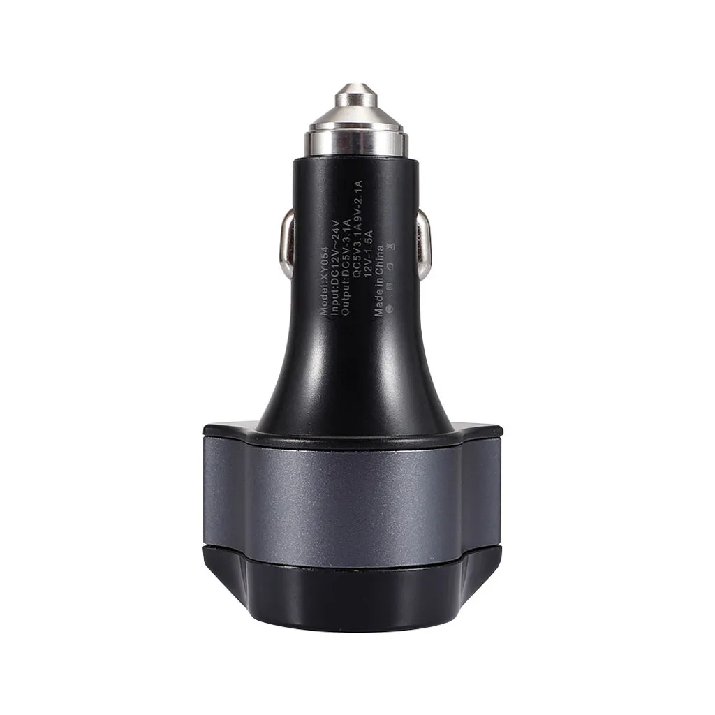Автомобильное зарядное устройство CARPRIE лидер продаж два порта 5 В/3 А USB QC3.0 быстрое