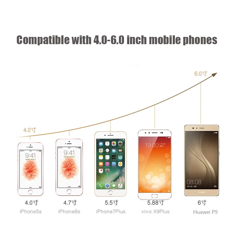 Автомобильный гравитационный держатель BOASE из сплава для телефона в автомобиле