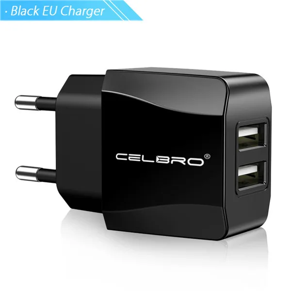 2 Usb порта настенное зарядное устройство Usb мульти зарядное устройство ЕС США вилка зарядное устройство адаптер зарядное устройство для мобильного телефона зарядное устройство для huawei mate 20 P20 Pro - Тип штекера: Black EU Charger