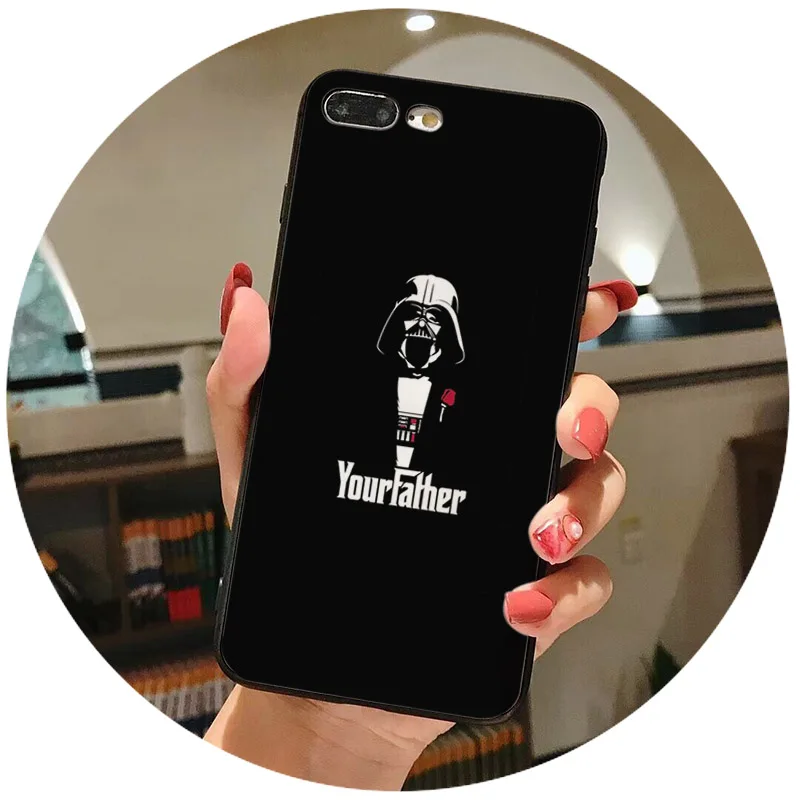 Мягкий ТПУ чехол для телефона Darth Vader Star Wars iPhone 5 6 6s 7 8 Plus 5s SE X Xs Max Xr силиконовый s |
