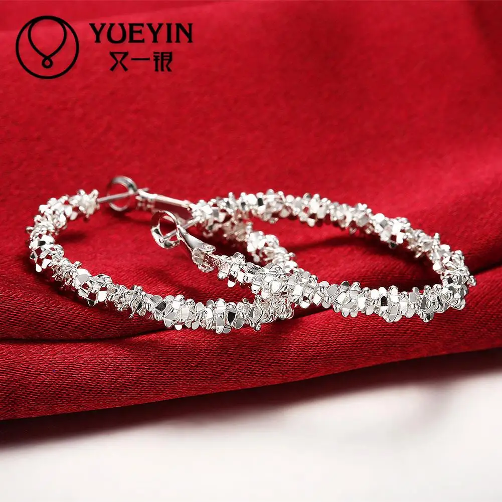 Женские серьги с серебряным покрытием ювелирные изделия со скидкой | Украшения и