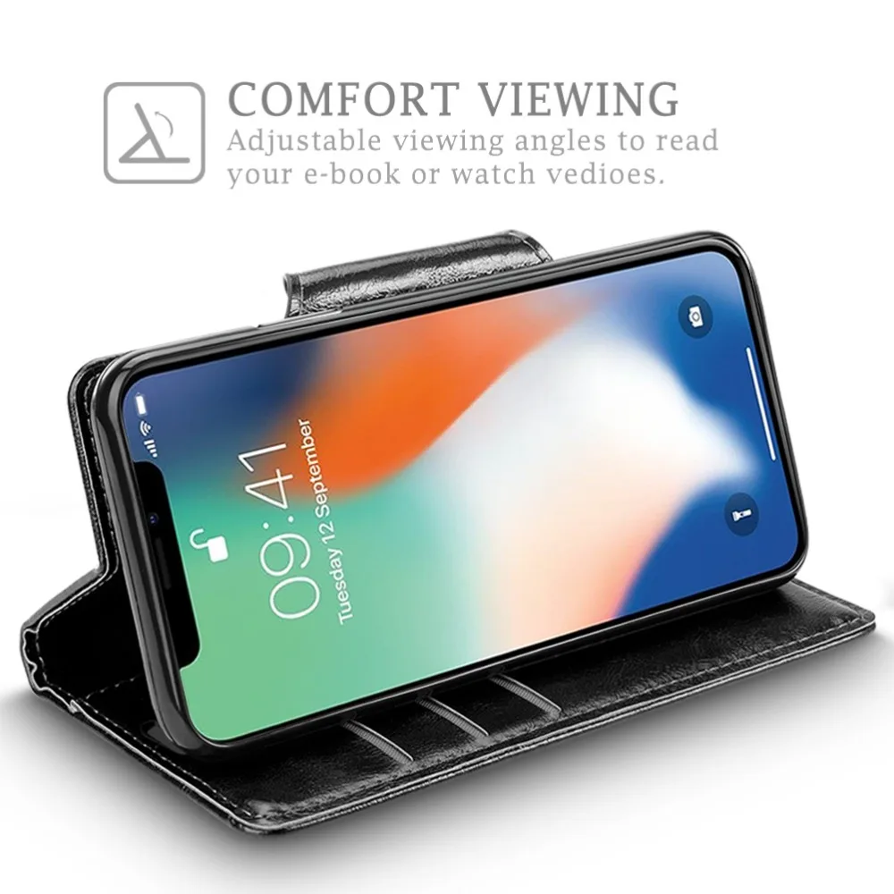 SLEO ретро кожаный чехол для huawei Y5 2018 Coque Роскошный кошелек Стенд флип Prime чехлы |