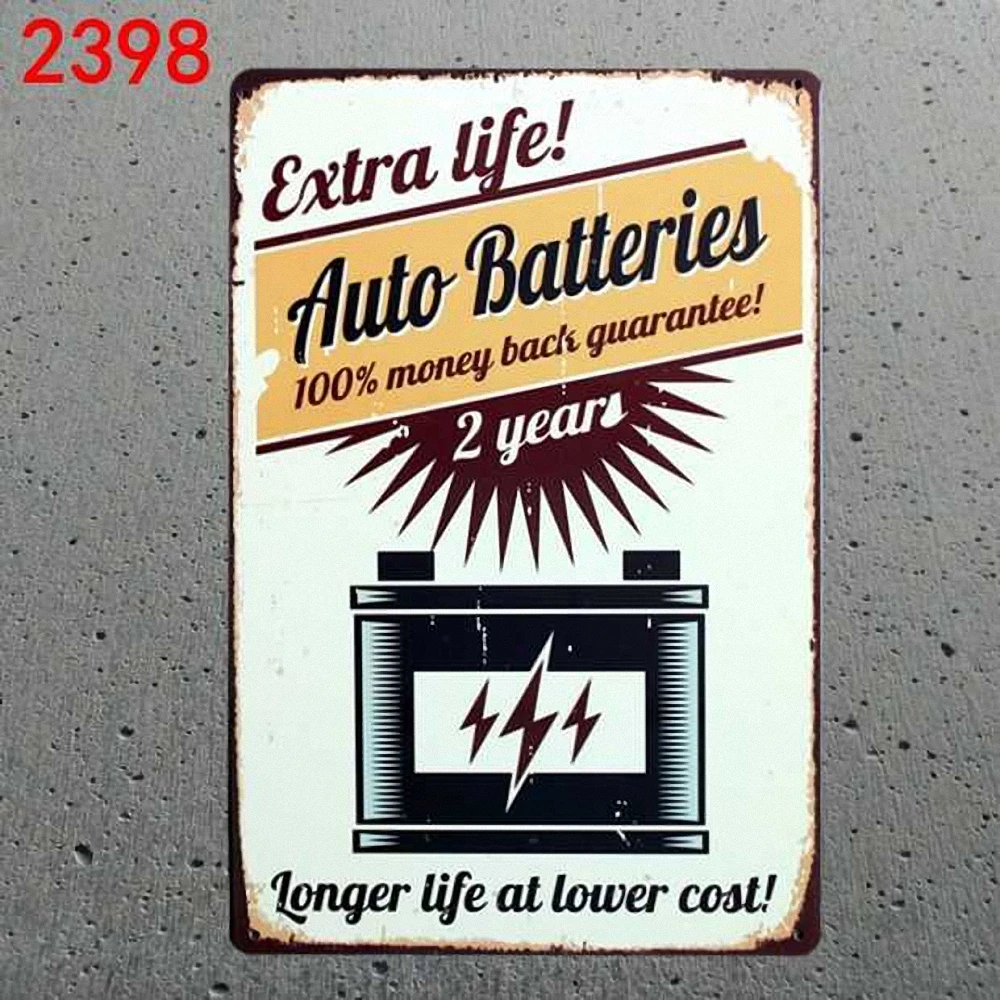 Route 66 Gas Station and Repair Shop 20X30 CM Mix Items Retro Metal Painting Signs Wall Sticker Doorplate Iron Art Decor | Дом и сад