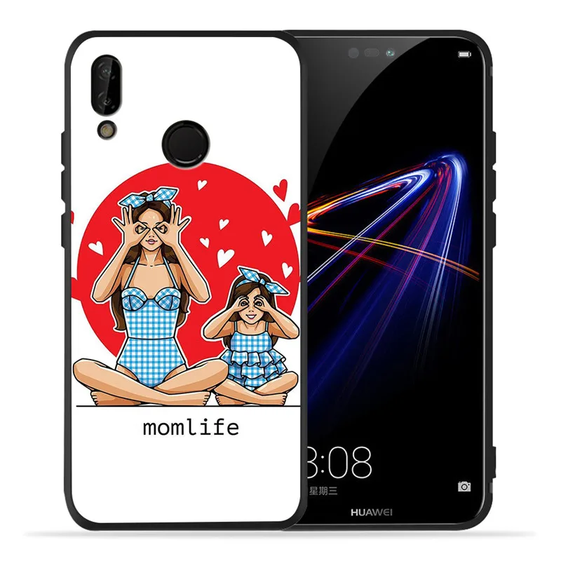 H1424 Роскошный чехол для huawei P8 P10, P20, P30, mate 10, 20, V20, Honor 8, 8X, 8C, 9, 10 Lite Plus, Pro, чехол, Coque Etui Funda, милый - Цвет: H1424