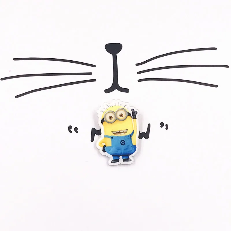 1 шт. Kawaii Мультяшные значки Акриловые броши значки булавка на рюкзак DIY ткань одежда сумки декоративные броши подарки для детей