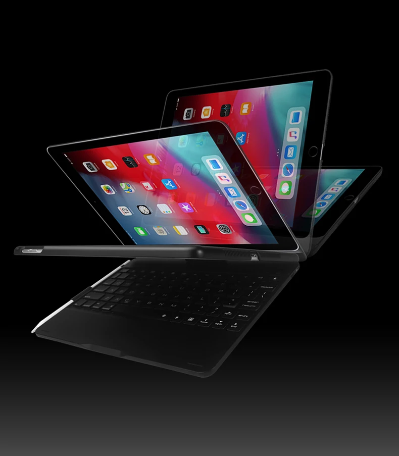 Беспроводной Bluetooth клавиатура чехол для iPad Air 3 чехол смарт-Обложка для планшета iPad Air 10,5 с карандашницей Fundas