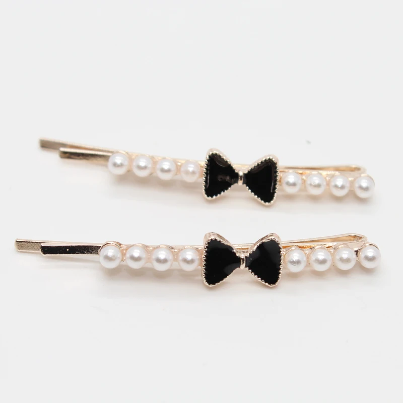 Новые черные заколки для волос со стразами заколка в форме короны женщин