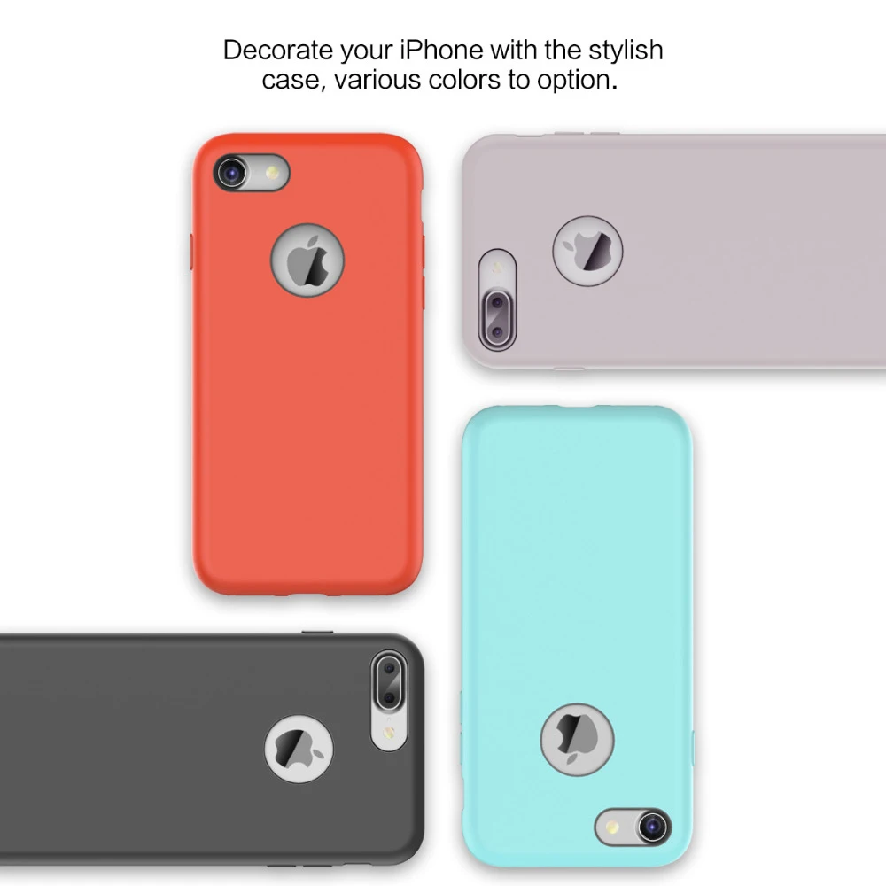 ROCK Silicone Case for iPhone 7/ 7 Plus Anti Shock Protection Phone iPhone7 cover |
