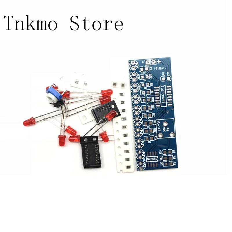 5 шт. NE555 + CD4017 светильник водоструящийся светодиодный модуль DIY Kit|Запасные части| |