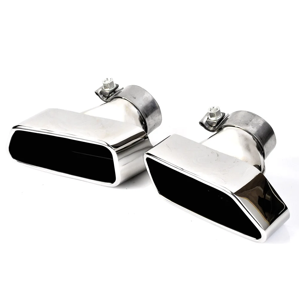 

High quality 304 Stainless Steel Exhaust Tips Muffler Exhaust tail Pipe For BMW 2011-2016 5-Class F18/F10 Modified End Pipes