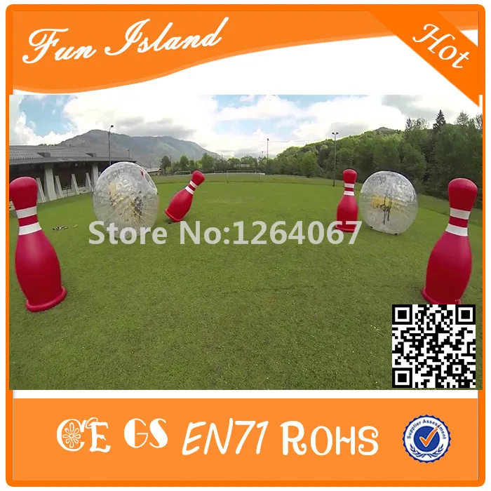 Шар для боулинга 6 шт. 2 Зорб надувной шар боулинга|ball inflatable|human bowlinginflatable bowling ball |