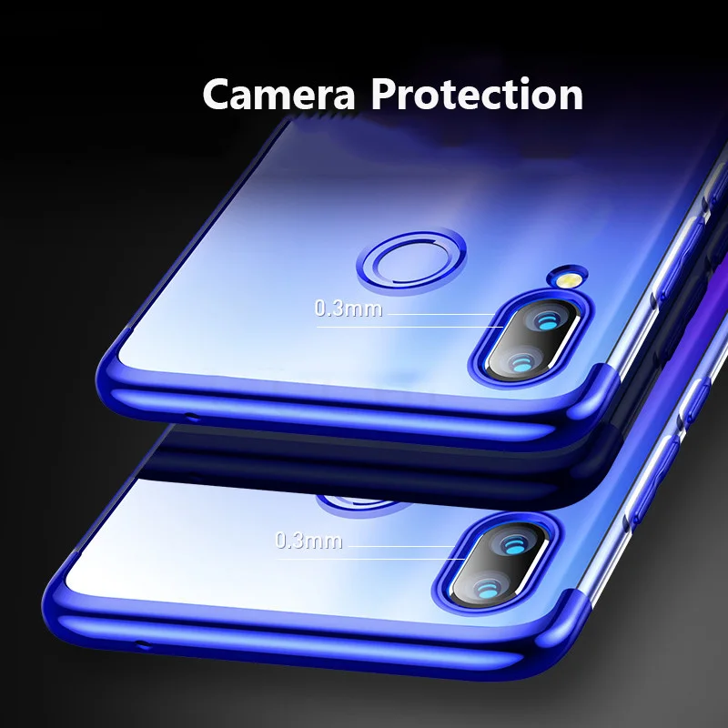 Прозрачный чехол с покрытием для xiaomi redmi 7 note note7 mi9 mi 9 se 9se мягкий прозрачный