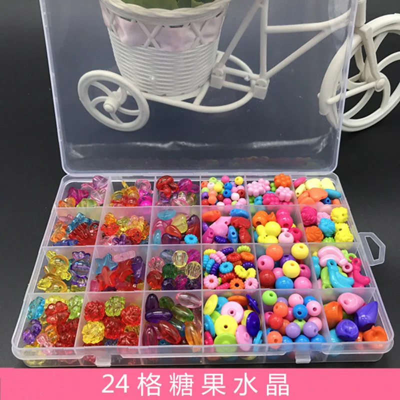 Creativel Искусство и ремесла для детей DIY игрушечные бусинки браслет ожерелье