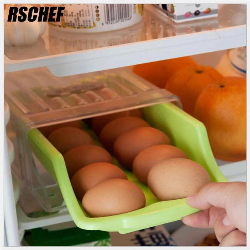 RSCHEF креативная кухонная утварь ящик типа пластиковый для яиц|egg box|plastic egg boxdrawer