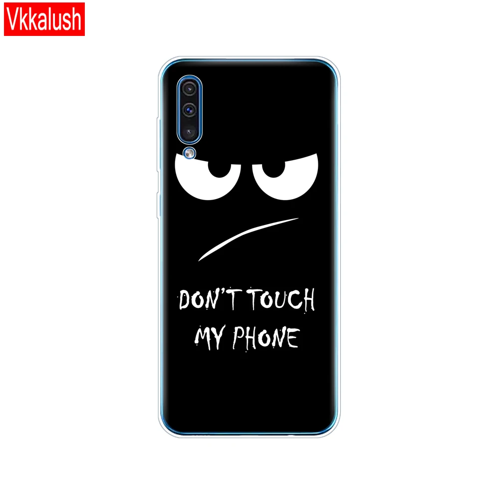 80056 Чехол для samsung Galaxy A50 силиконовый прозрачный Футляр задняя крышка чехол для телефона для samsung A50 A505 A505F SM-A505F мягкий чехол 6,4 - Цвет: 80056