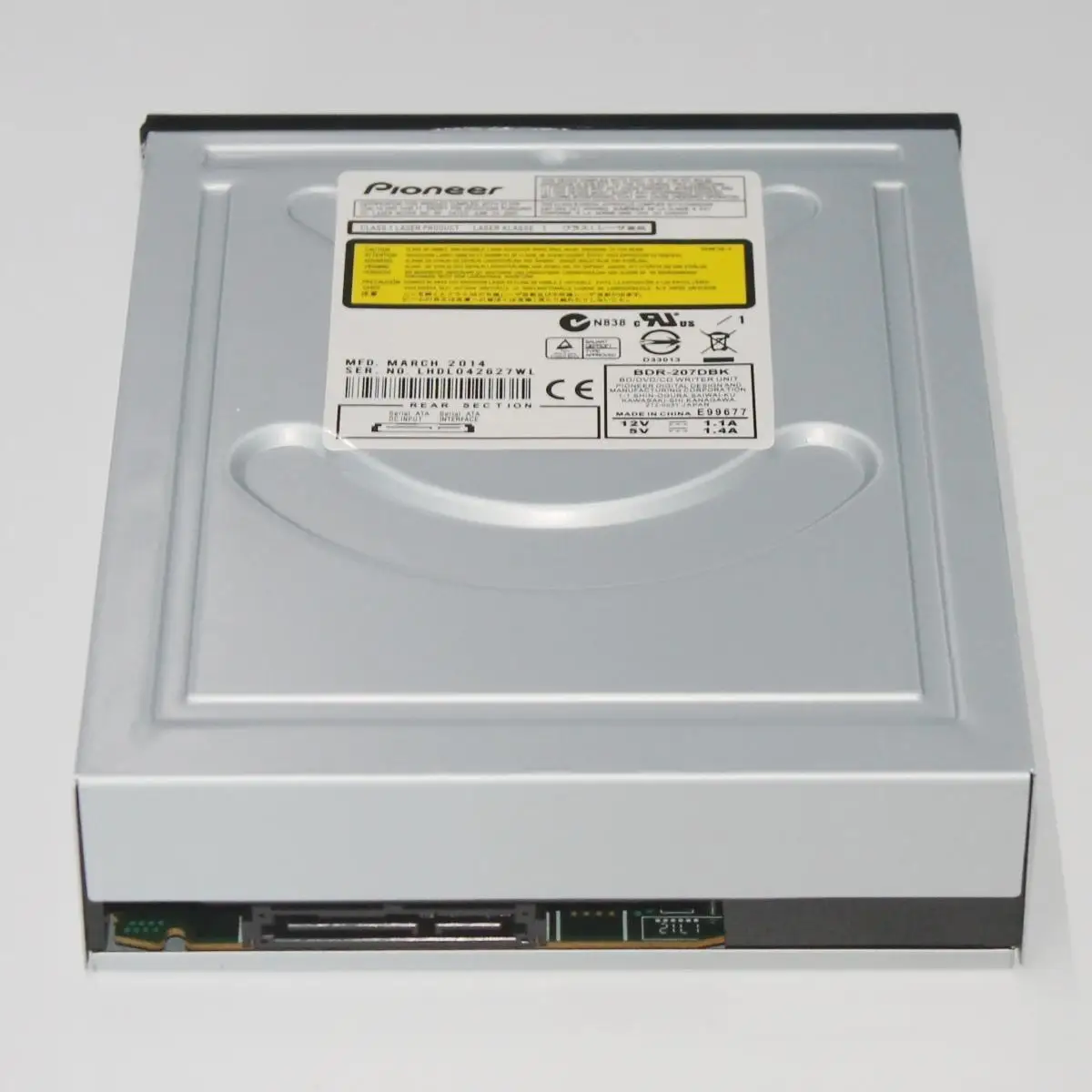 Производитель оригинального оборудования для Pioneer BDR S07 207DBK 12X Blu Ray двойной Слои BD