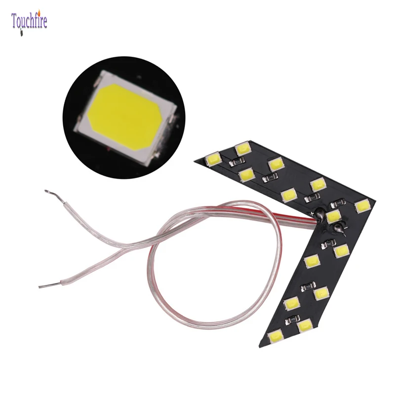 2 шт. 14 SMD LED панель со стрелкой для автомобиля зеркало заднего вида Индикатор