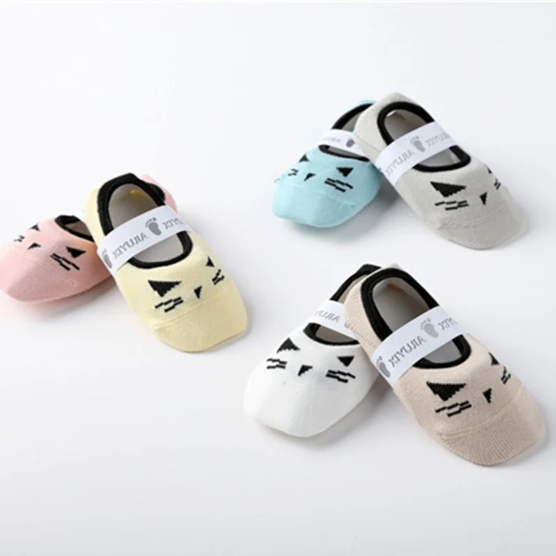 3 пары ребенка не скользящие по полу Носки милые детские носки для детей