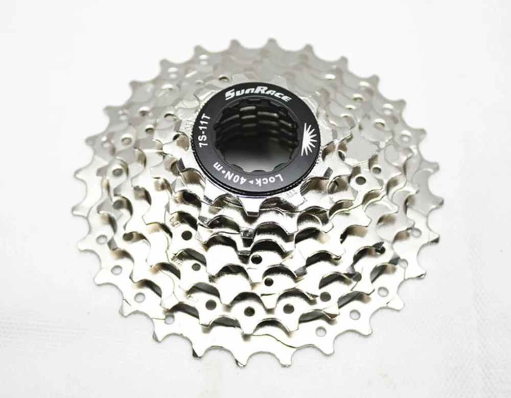 11-28T Sunrace MTB Cassette 7 Speed Mountain Bike Flywheel 7s 11-28T Bicycle Sprocket - Цвет: 11-28T