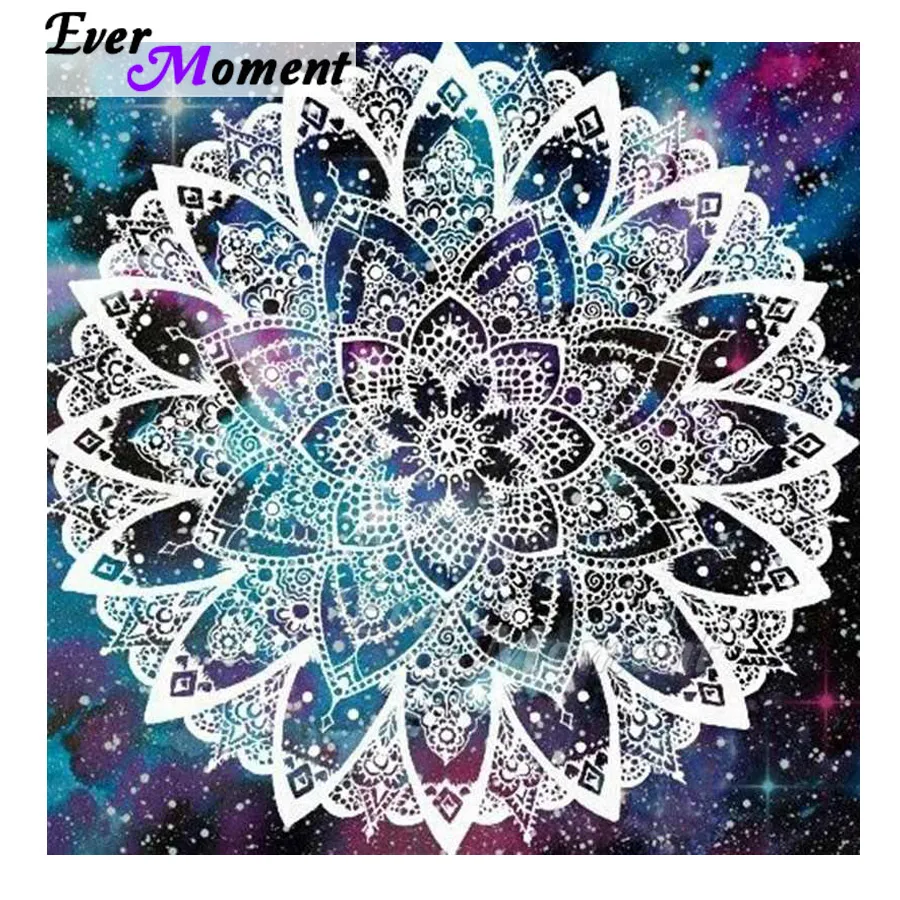 Ever Moment Diamond Painting Home Decoration Picture Of Rhinestone Mandala Full Square Drill Embroidery Mosaic ASF1651 | Дом и сад