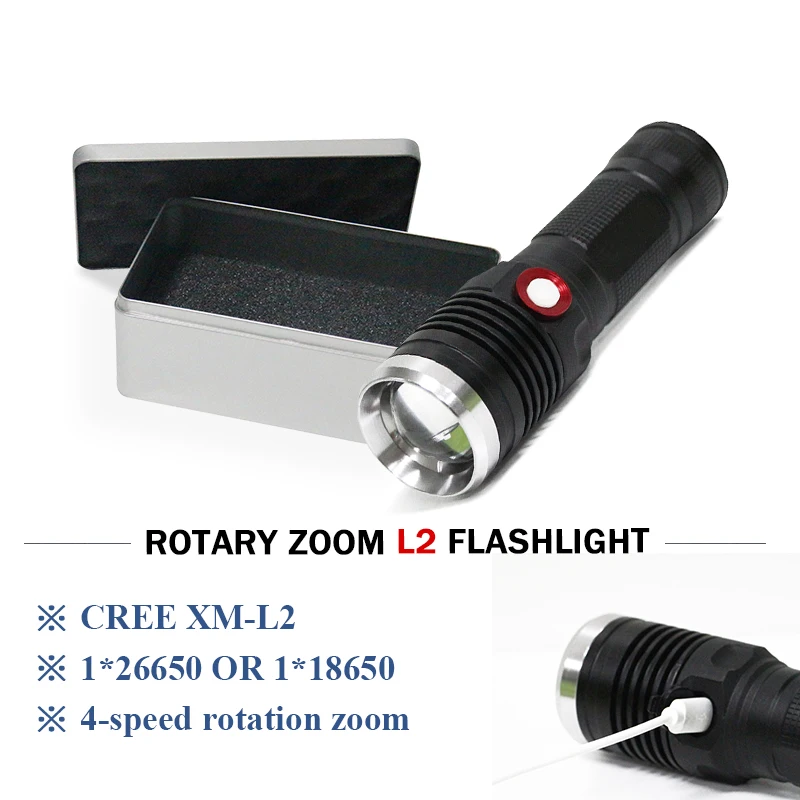 Портативное освещение zaklamp фонарь USB lanterna Zoom linterna CREE XM L2 водонепроницаемый 18650 или