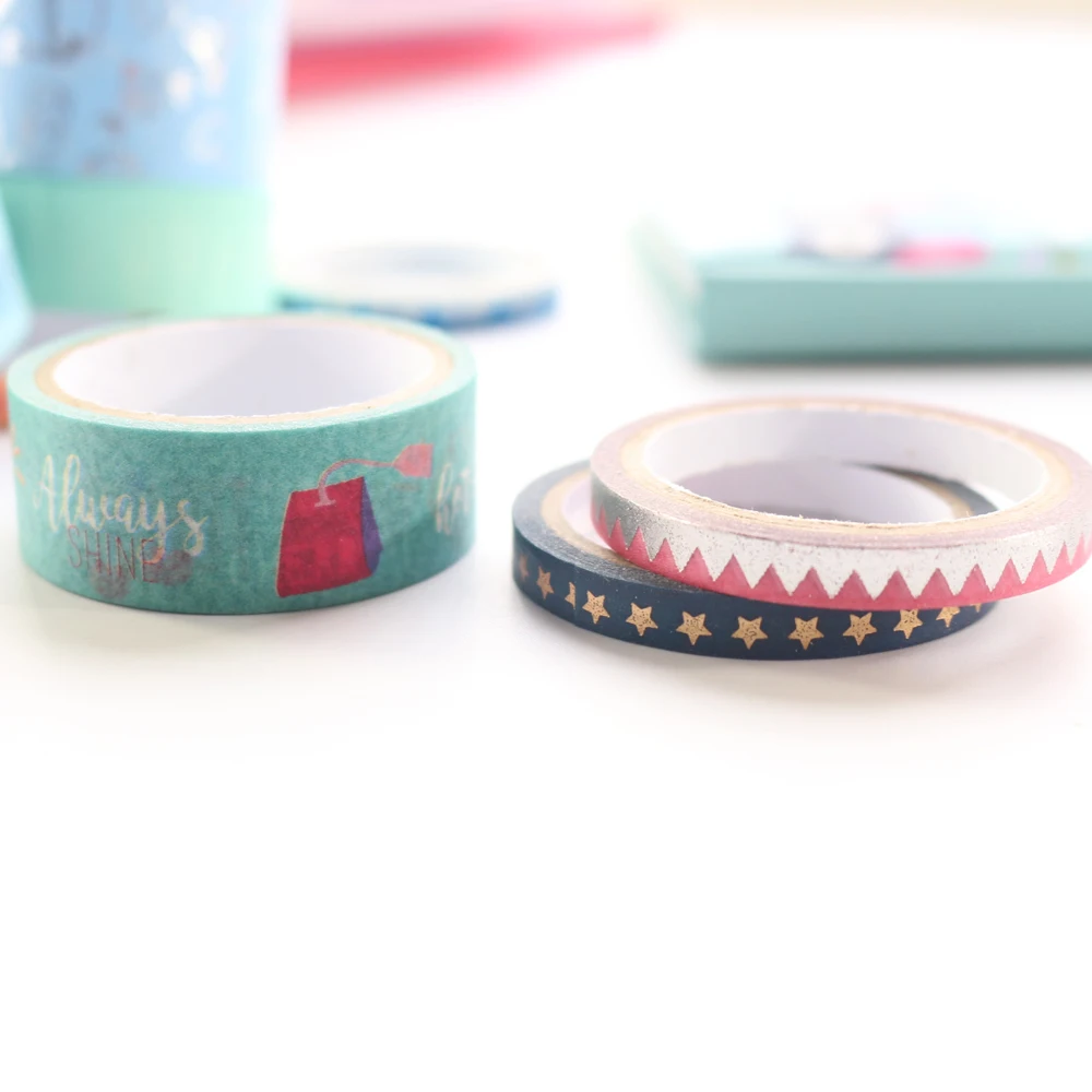 Милая декоративная Маскировочная лента Domikee для учеников дневников планеров