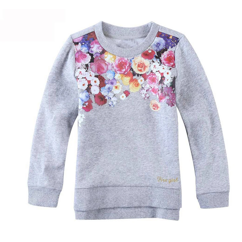 Весенне осенняя одежда для девочек из 100% хлопка один комплект детской одежды с