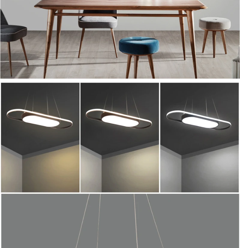 LICAN, современные светодиодные подвесные светильники для офиса, кухни, Lustre Lamparas De Techo Colgante, современный подвесной светильник, подвесной светильник