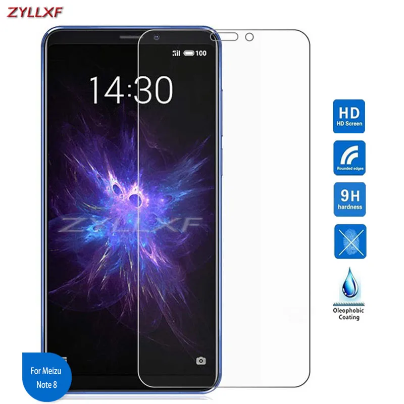 Для Meizu Note 8 Защитная пленка из закаленного стекла 9H 2.5D 6 дюймов Взрывозащищенная